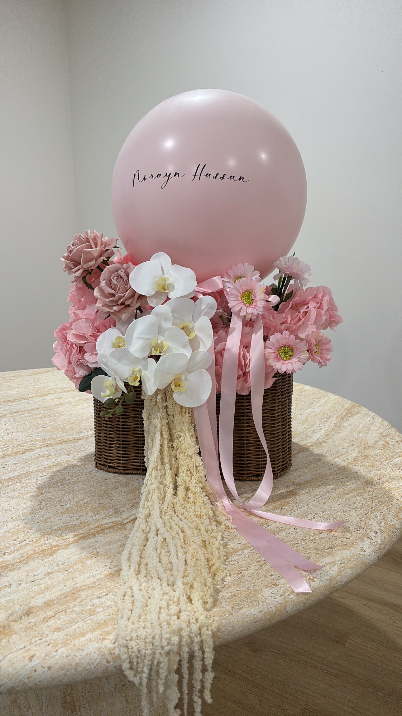 Bloom & Balloon Basket