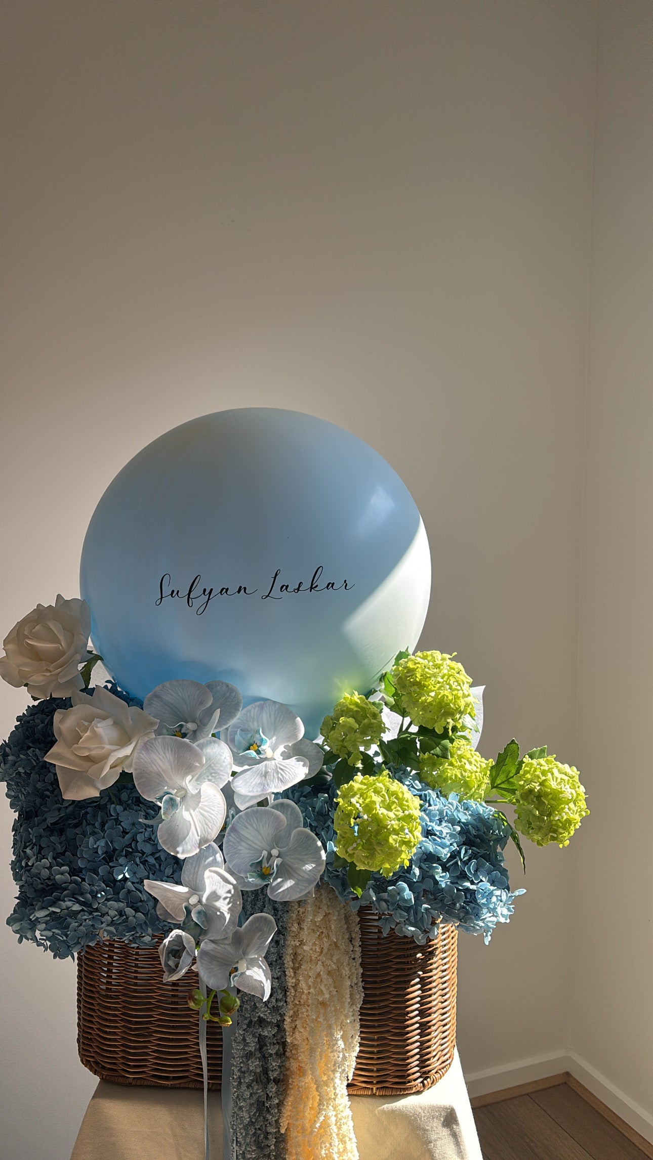 Bloom & Balloon Basket