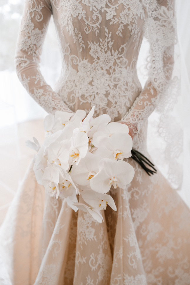 Golden Orchid Bouquet