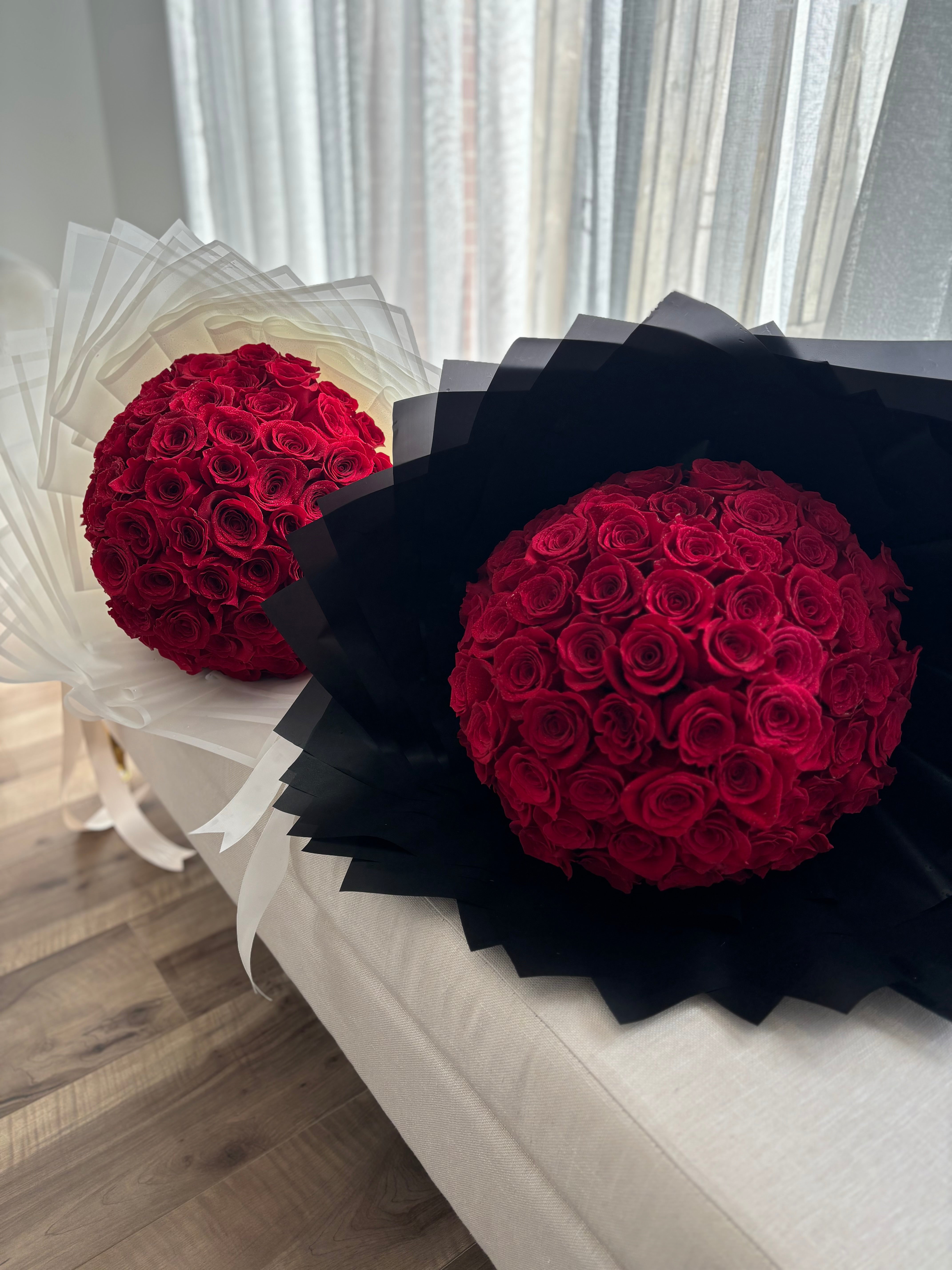 100 Long Stem Roses