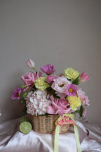 Blush Bloom Basket