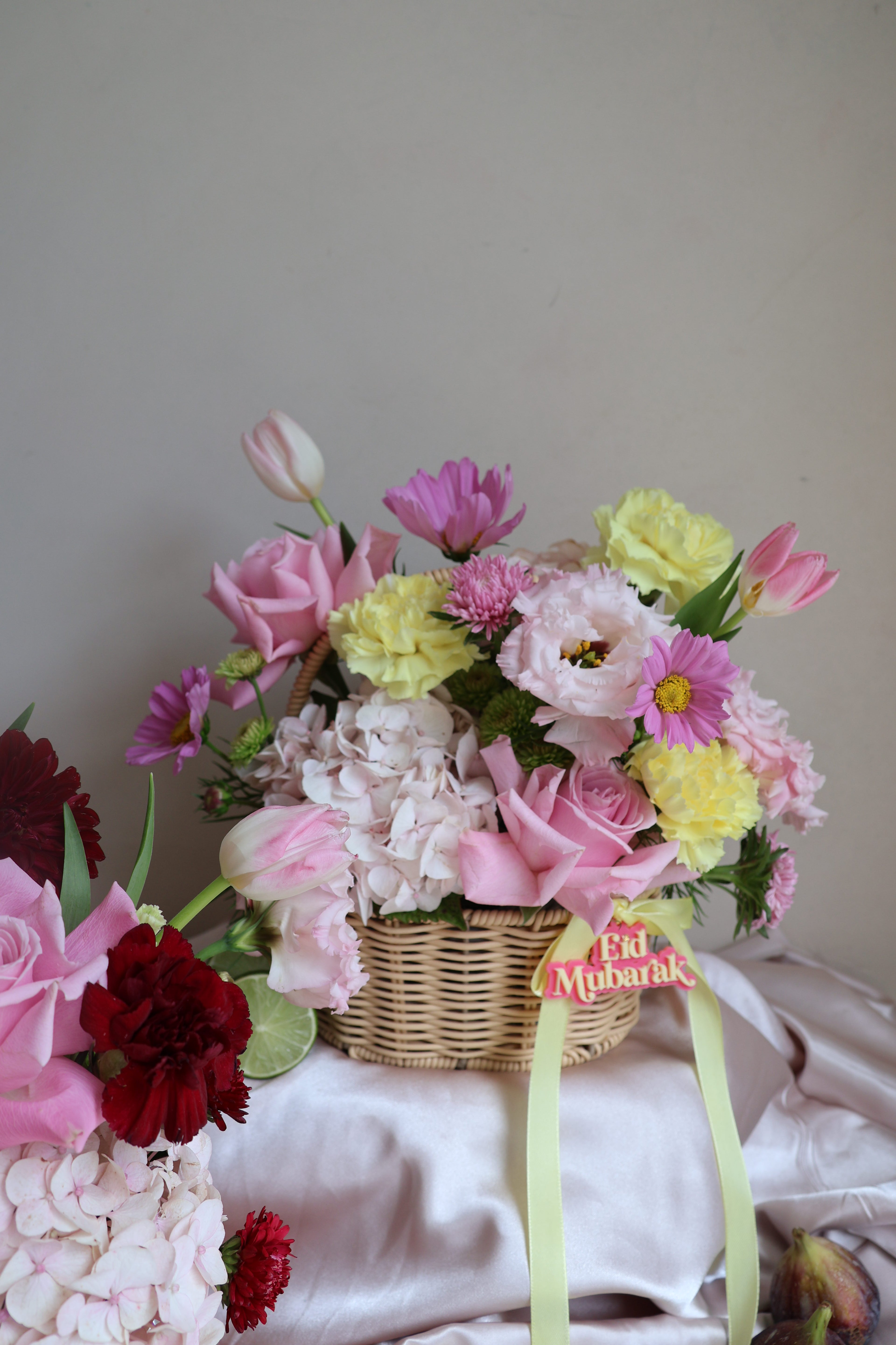 Blush Bloom Basket