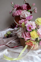 Blush Bloom Basket