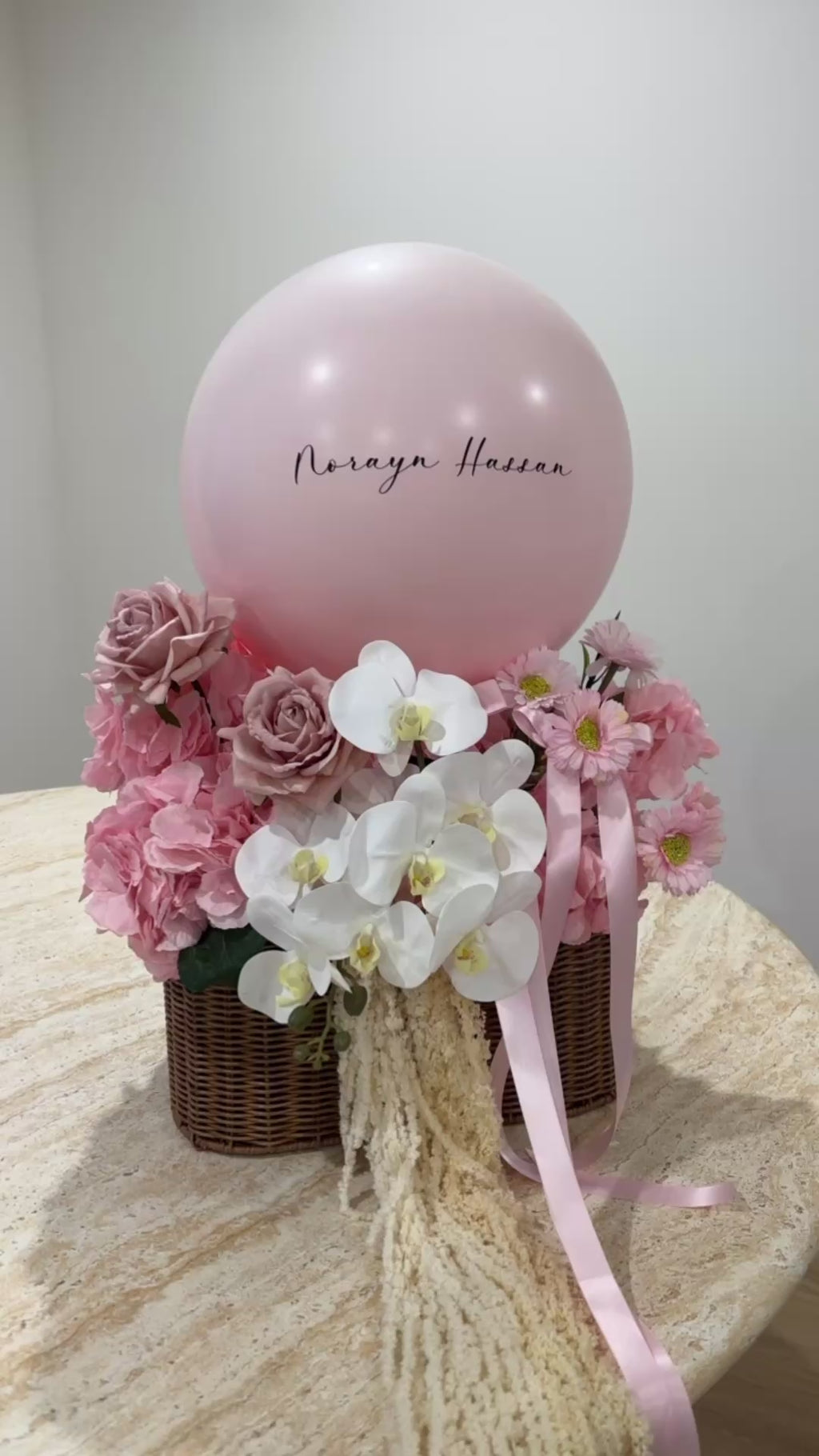 Bloom & Balloon Basket