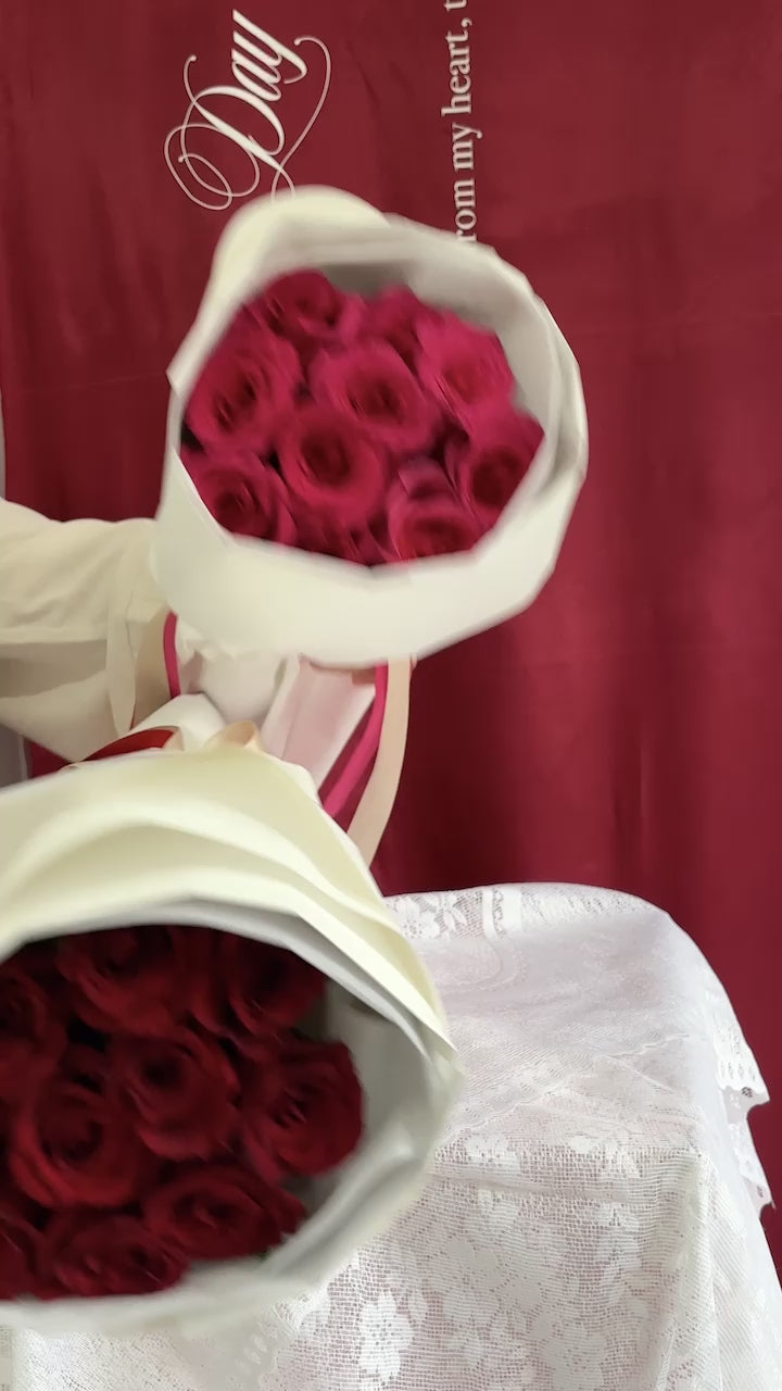 Classic Valentine Roses